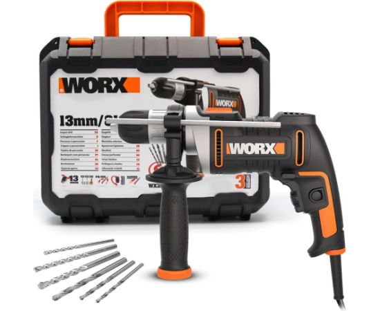Elektriskā rokas triecienurbjmašīna Worx WX328; 810 W