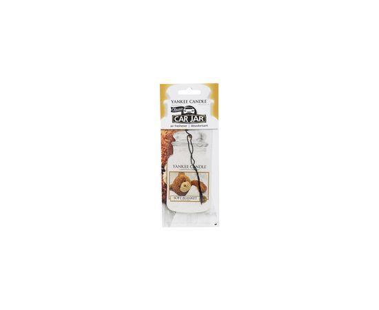 Yankee Candle Soft Blanket Classic Car Jar - Paper car tag