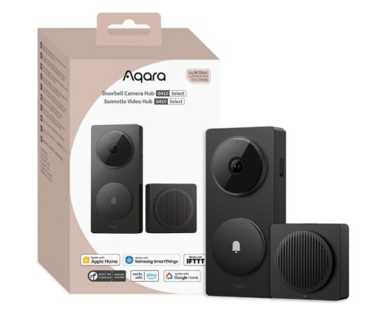 SMART HOME G410 DOORBELL CAM HUB BLACK CH-C09D-B AQARA
