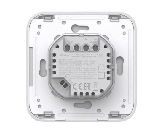 SMART HOME FLOOR THERMOSTAT W500 UT-A01D AQARA