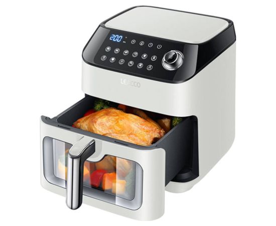 LEACCO 4.5L 1050W non-fat fryer AF020 White