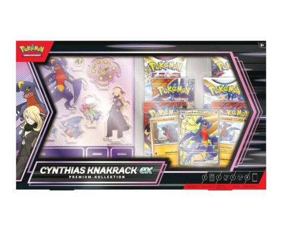Pokemon Pokémon-TCG: Cynthias Knakrack-ex Premium-Kollektion