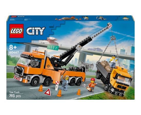 LEGO City Wóz holowniczy z dźwigiem (60467)