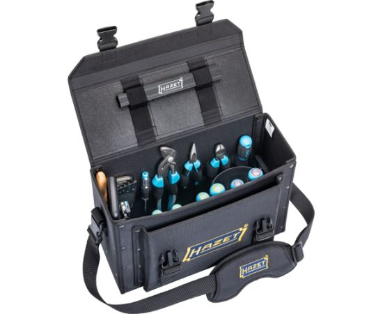 Hazet tool bag small, equipped 191T-1/51, tool set (black, with 51 professional tools)
