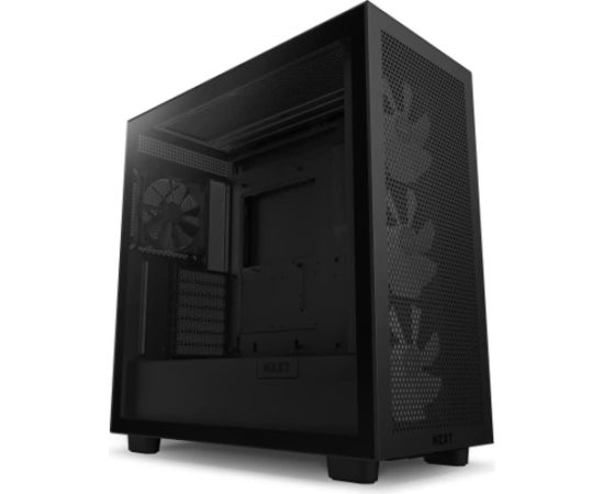 NZXT H7 Flow RGB , tower case (black (matt), tempered glass)