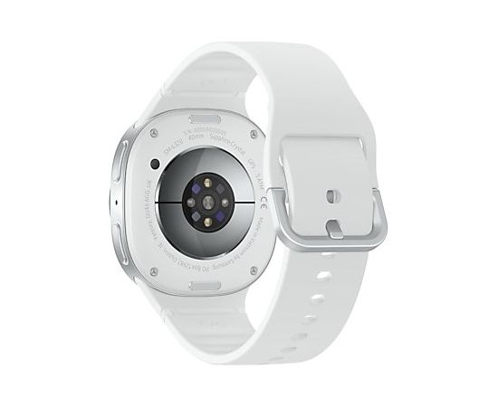 Samsung Galaxy Watch 8 3.3 cm (1.3") AMOLED 40 mm Digital 438 x 438 pixels Touchscreen Silver Wi-Fi GPS (satellite)