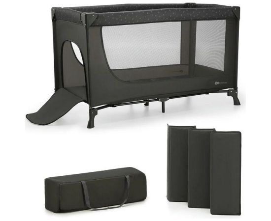 Kinderkraft Łóżeczko turystyczne JOY LIGHT GREY