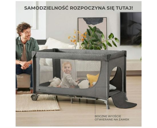 Kinderkraft Joy 2 łóżeczko turystyczne beżowy