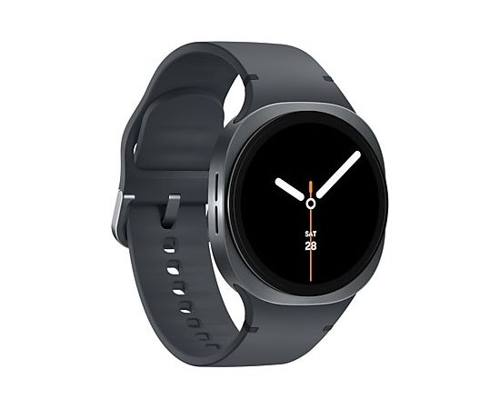 Samsung Galaxy Watch 8 3.3 cm (1.3") AMOLED 40 mm Digital 438 x 438 pixels Touchscreen Graphite Wi-Fi GPS (satellite)