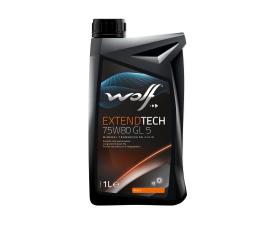 Wolf EXTENDTECH 75W80 GL 5 1L MIL-L-2105C,D PSA,FIAT