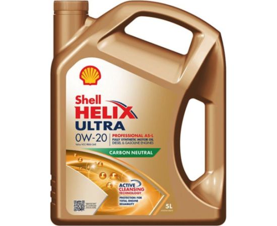 Motul SHELL Helix Ultra Pro AS-L  0W20 VCC 5L API SN,C5,VCC