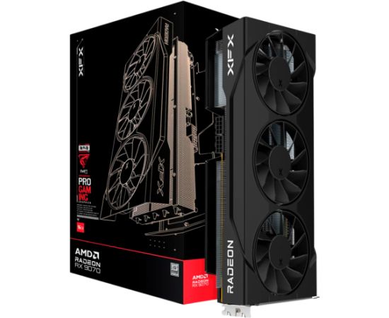 XFX Swift AMD Radeon RX 9070 OC Triple Fan White Gaming Edition with 16GB GDDR6 HDMI 3xDP