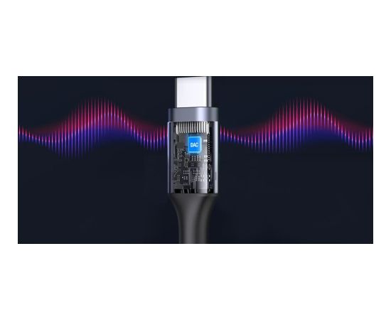 RoGer USB-C to AUX 3,5mm Цифровой аудио aдаптер для телефонов Samsung, Google, OnePlus (DAC 24bit 48KHz)