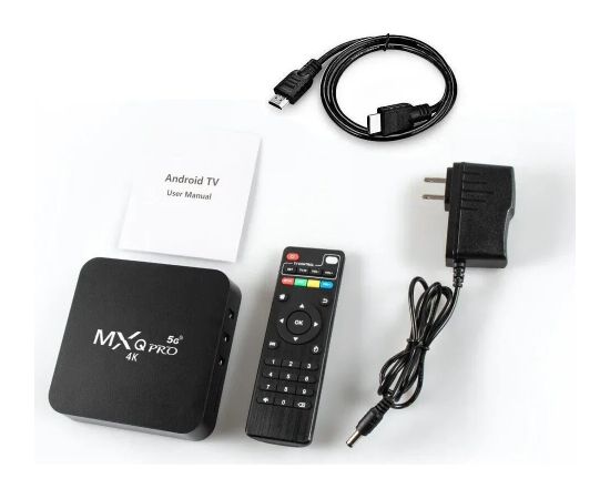MXQ Pro 4K 5G TV Box 2GB / 16GB / Quad Core RK3228A / Android 12