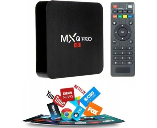 MXQ Pro 4K 5G TV Box 2GB / 16GB / Quad Core RK3228A / Android 12