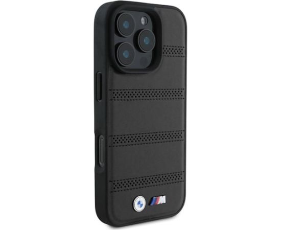 BMW M Perforated And Stitched Line MagSafe Aizsargapvalks priekš Apple iPhone 16 Pro