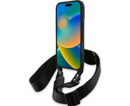BMW M Edition Carbon Tricolor Lines Защитный Чехол для Apple iPhone 16 Pro Max