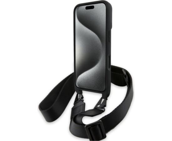 BMW M Edition Carbon Stripe & Strap Защитный Чехол для Apple iPhone 16 Plus