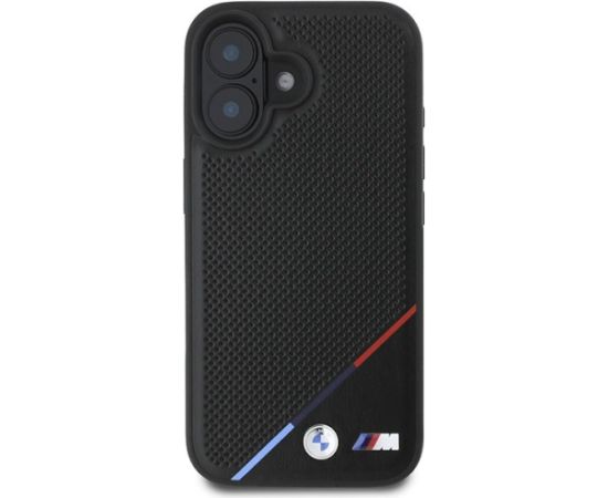 BMW M Perforated Tricolor Line MagSafe Aizsargapvalks priekš Apple iPhone 16