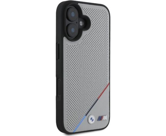 BMW M Perforated Tricolor Line MagSafe Aizsargapvalks priekš Apple iPhone 16