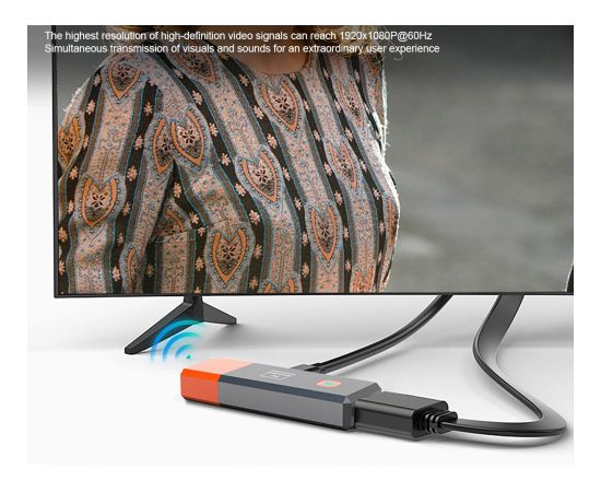 RoGer WHDTR2 Беспроводной HDMI видеопередатчик комплект 1080@60Hz (5.8GHz TX/RX)