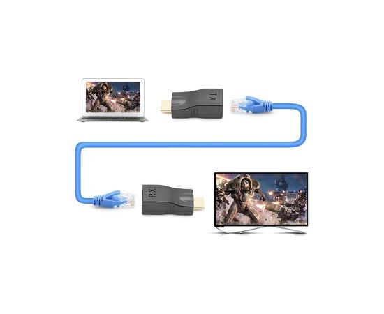 RoGer HDMI 2.0 Extender RJ45 / cat5e/6 / 30m / 4K