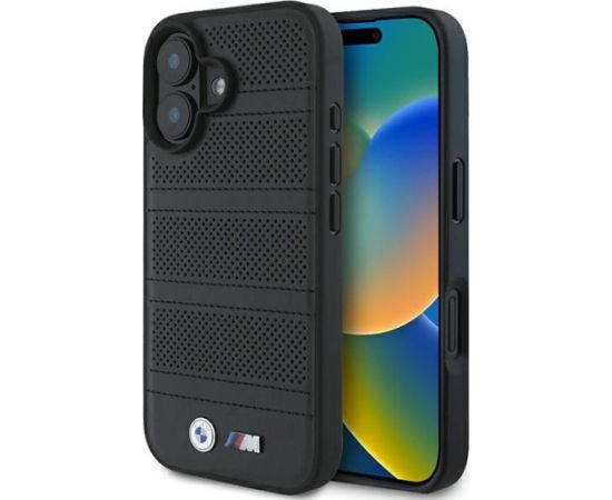 BMW M Perforated And Stitched Line MagSafe Aizsargapvalks priekš Apple iPhone 16