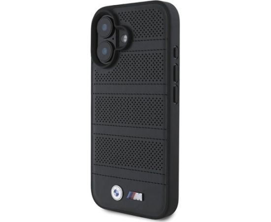 BMW M Perforated And Stitched Line MagSafe Aizsargapvalks priekš Apple iPhone 16