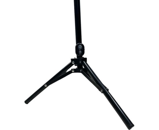 Elight ST10-5 26cm 10W LED Gaismas gredzens ar telefona fix + 0.5m Metāla Statīvs + BT pults Melna