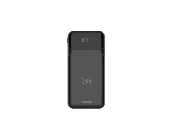 Enerģijas krātuve SAVIO POWER BANK wireless10000mAh