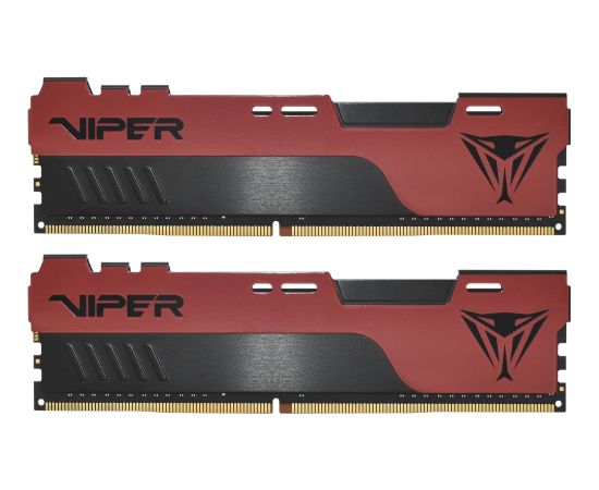 Patriot DDR4 - 64GB - 4000 - CL - 20 (2x 32 GB) dual kit (black/red, PVE2464G400C0K, Viper Elite II, INTEL XMP)