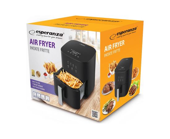 Esperanza EKA002 Fat-free fryer 3.5L 1350W Black