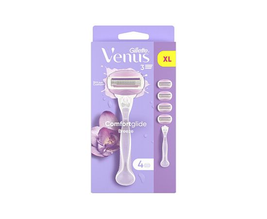 Gillette Venus Comfortglide Breeze - Holicí strojek + 4 hlavice