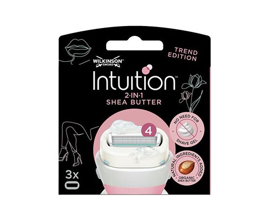 Wilkinson Sword Intuition 2v1 Shea Butter ( 3 ks ) - Náhradní hlavice