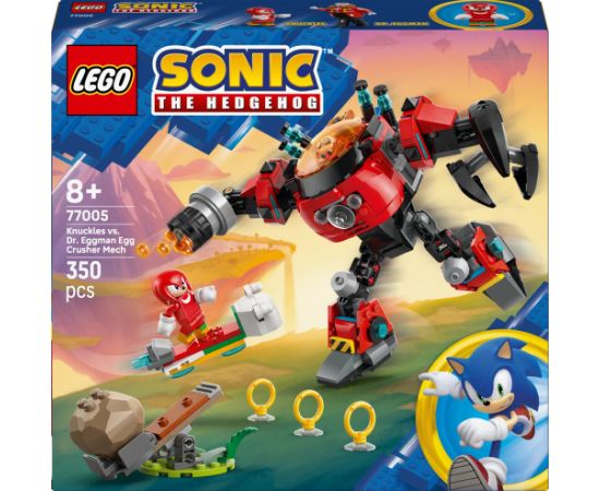 LEGO Sonic the Hedgehog Knuckles kontra Dr. Eggman w mechu Egg Crusher (77005)