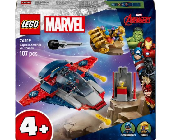 Lego Marvel Kapitan Ameryka kontra Thanos (76319)