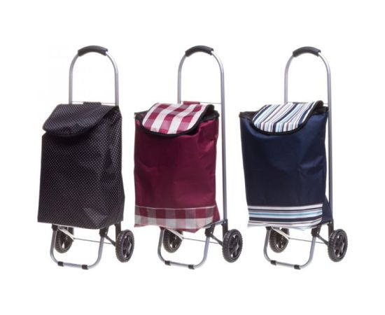 Iepirkumu soma uz riteņiem Acces 3krāsas 30x20x46cm max 20kg