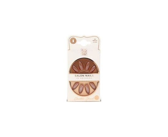 Sosu Chocolate Salon Nails - Umělé nehty ( 24 ks )