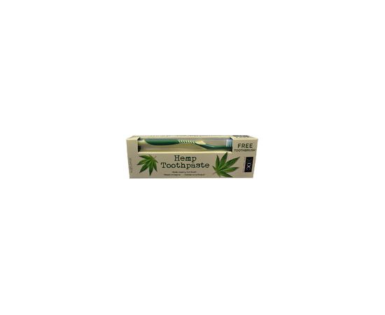 Xpel XOC Toothpaste + Toothbrush - Hemp toothpaste and toothbrush 100ml