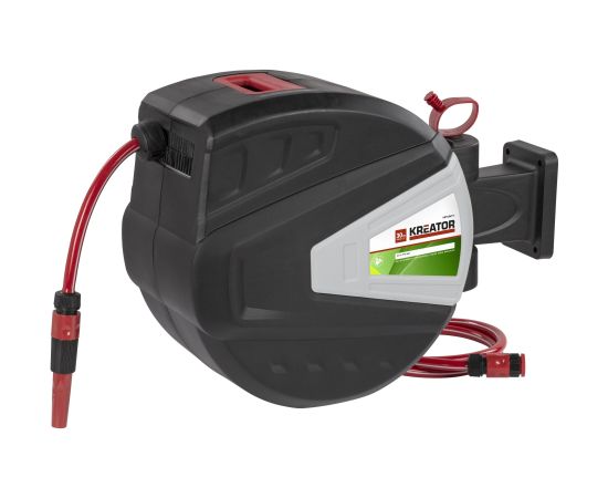 Šļūteņu ruļļi 30m, KREATOR, KRTGR6717, ergonomisks un viegli lietojams