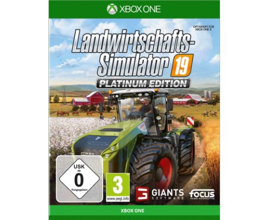 XBOX1 Landwirtschafts-Simulator (Farming Simulator) 19 Platinum Edition Xbox One video spēle