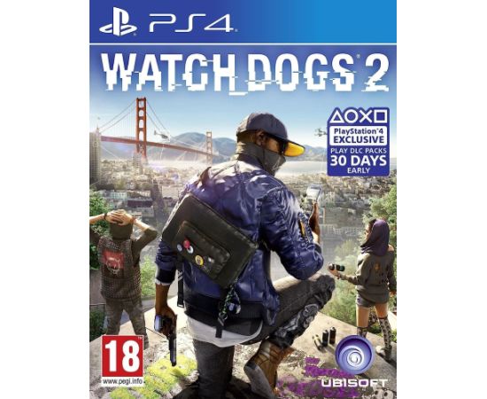 PS4 Watch Dogs 2 Playstation 4 (PS4) video spēle