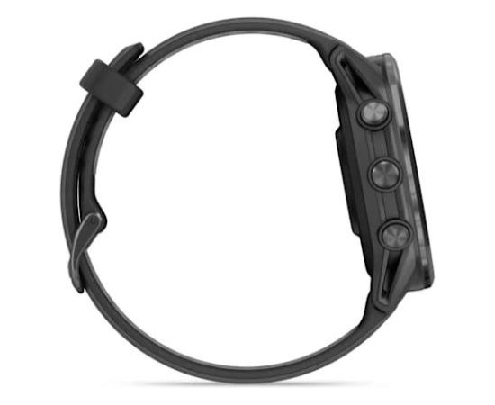 GARMIN Forerunner 970 Carbon Grey DLC Titanium with Black Case and Black/Translucent Whitestone Band