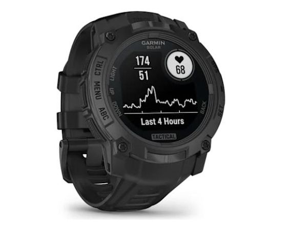 GARMIN Instinct 3 - 50mm Solar Tactical Edition Black with Black Band