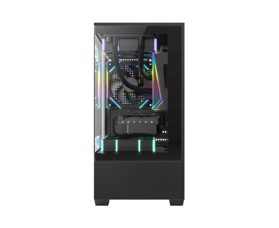 Case GOLDEN TIGER Raider SL-2 MiniTower Case product features Transparent panel Not included Colour Black RAIDERSL-2