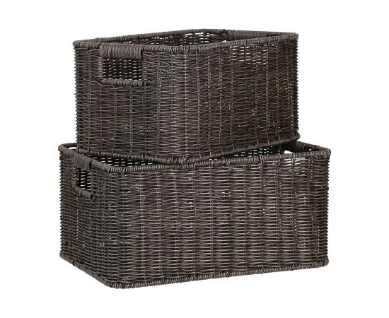 Grozs BASILE 37x26xH18cm, tumšs