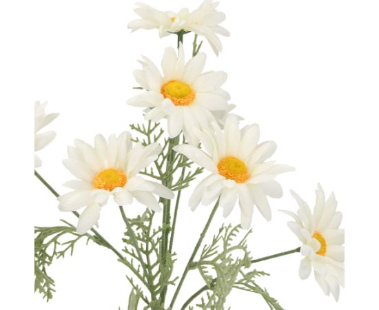 Mākslīgais zieds IN GARDEN H55,5cm, balta margrietiņa