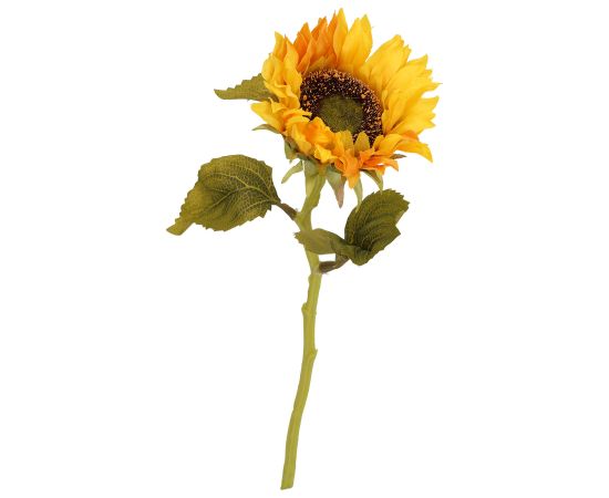 Artificial flower IN GARDEN H35cm, yellow sunflower