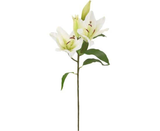 Mākslīgais zieds IN GARDEN H75cm, balta lilija