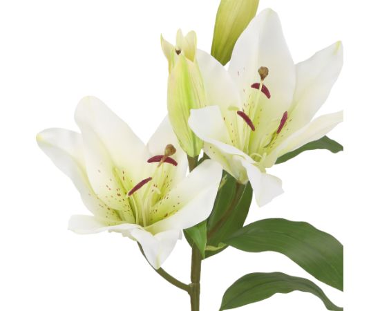 Mākslīgais zieds IN GARDEN H75cm, balta lilija